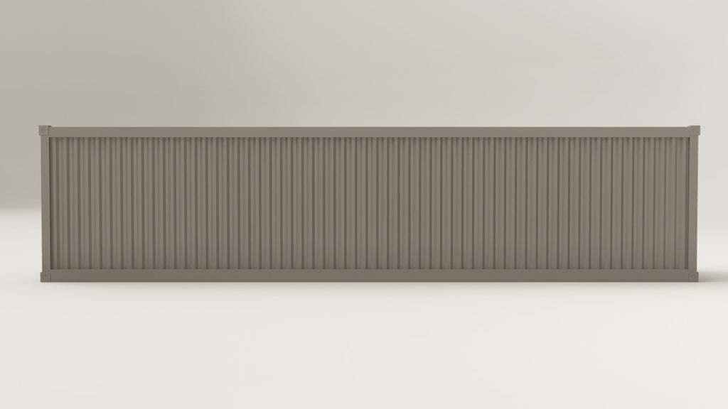 Living Space - 30 - Grey Aluminium - 1 Door