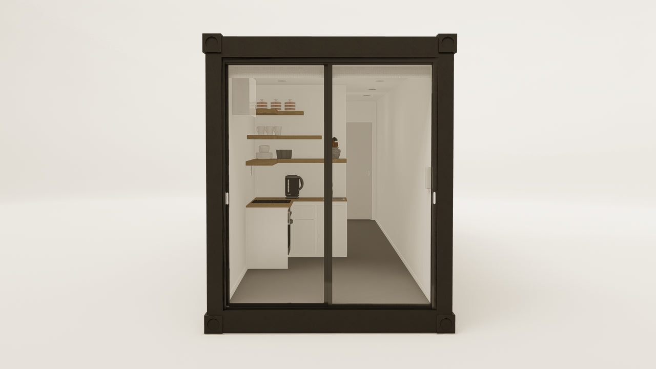 Living Space - 30 - Graphite Black - 1 Door