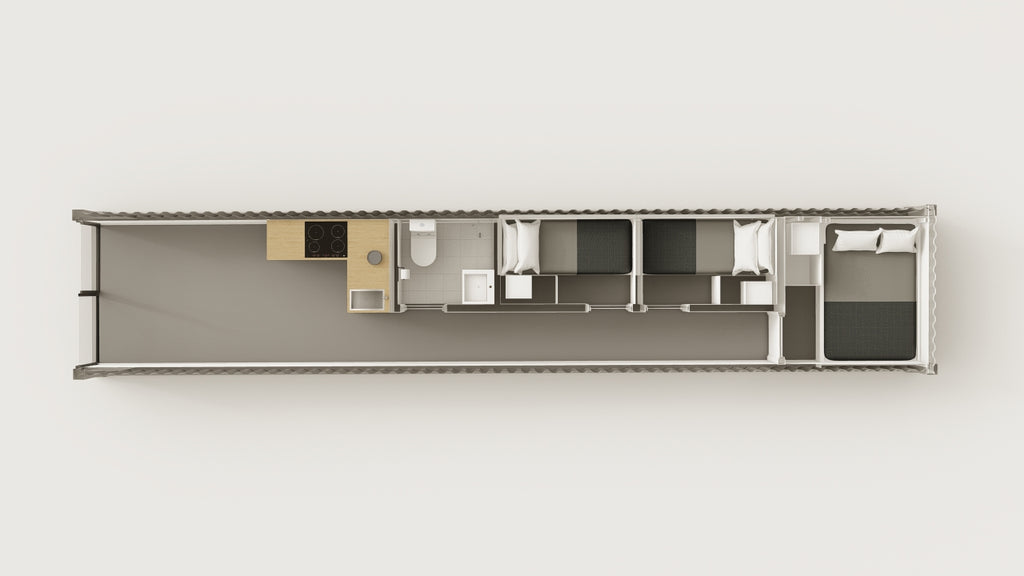 Living Space - 30 - Graphite Black - 1 Door