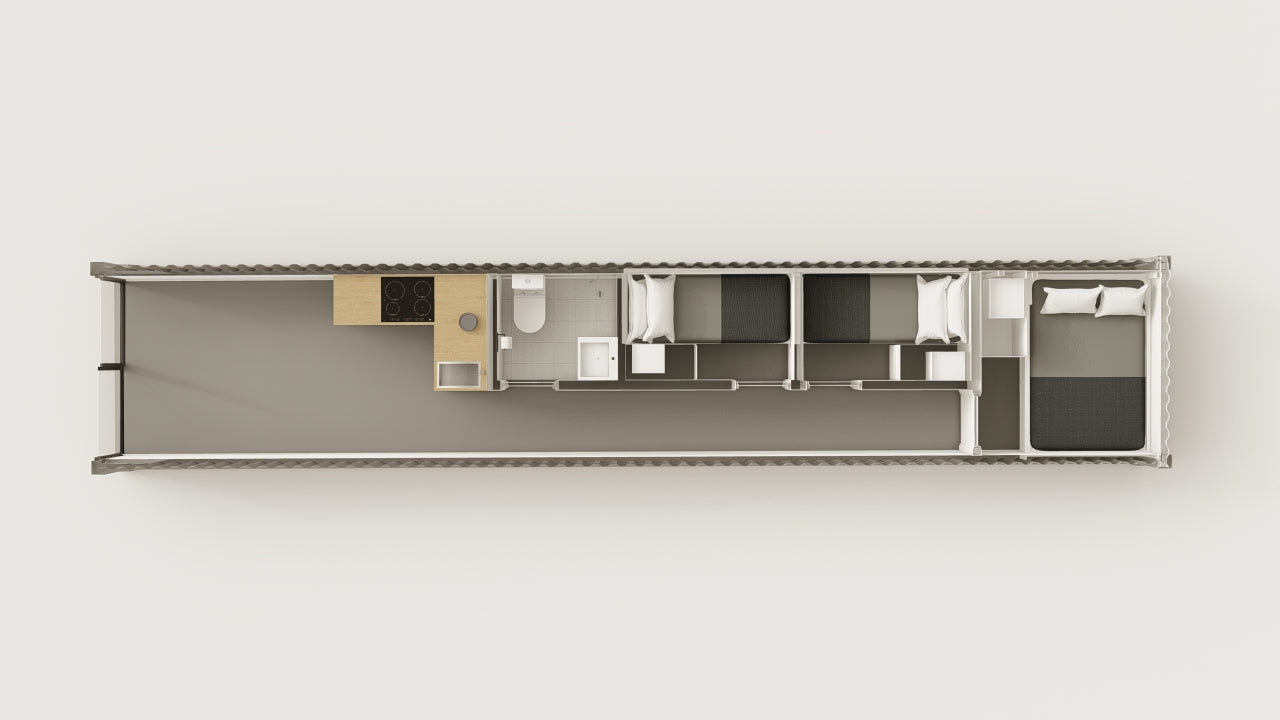 Living Space - 30 - Graphite Black - 1 Door