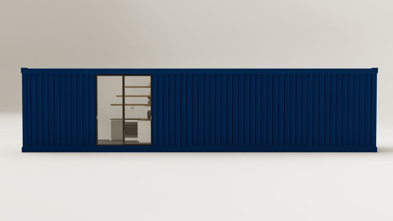 Living Space - 30 - Gentian Blue - 1 End Door 1 Side Door view 9