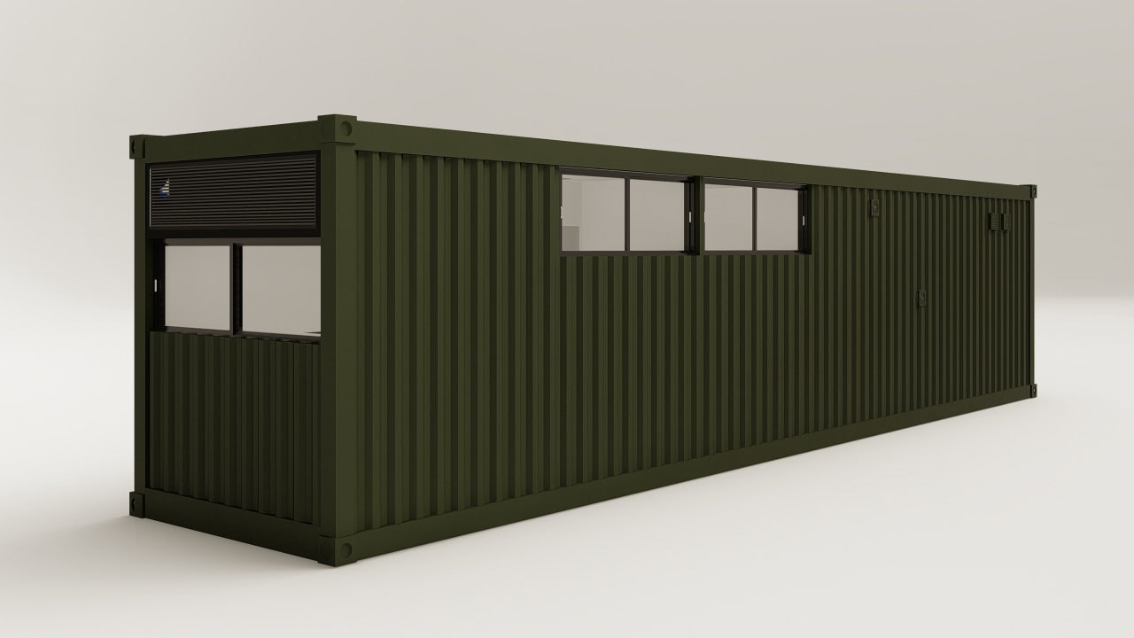 Living Space - 30 - Bottle Green - 2 Doors