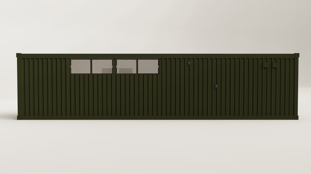 Living Space - 30 - Bottle Green - 1 End Door 1 Side Door view 7