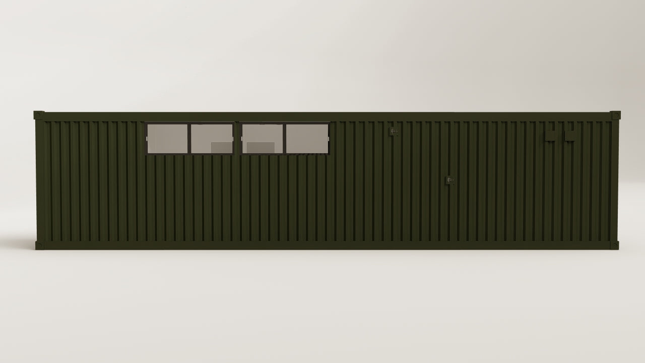 Living Space - 30 - Bottle Green - 1 End Door 1 Side Door view 7