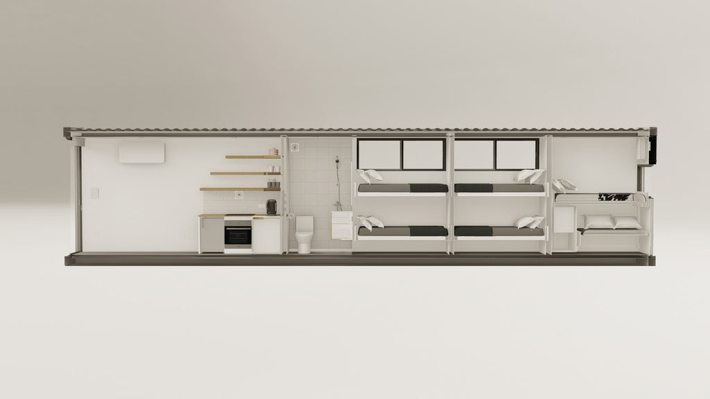 Living Space - 30 - Bottle Green - 2 Doors