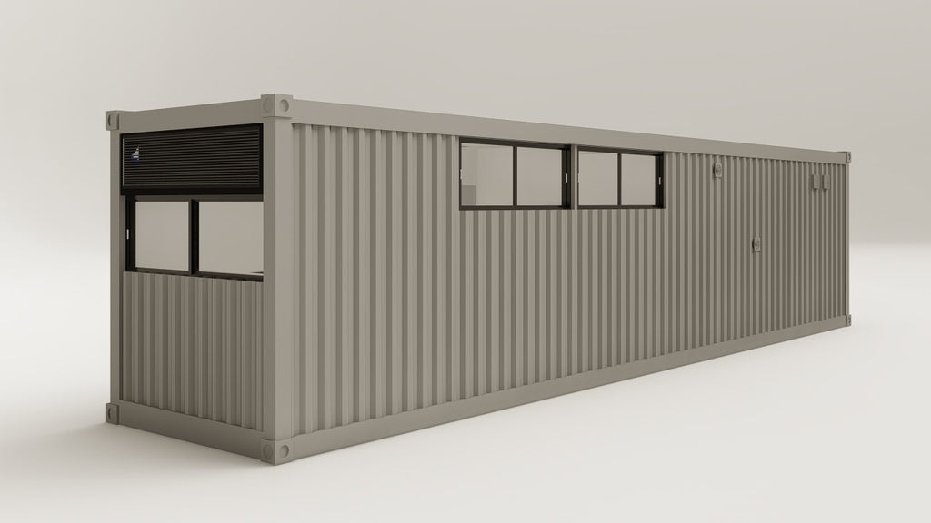 Living Space - 30 - Grey Aluminium - 2 Doors