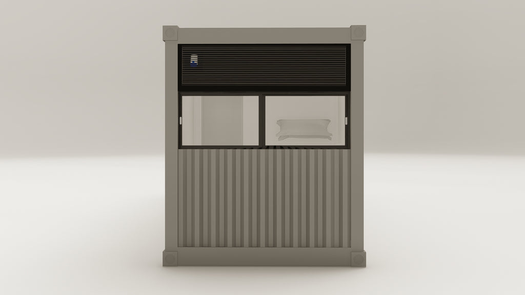 Living Space - 30 - Grey Aluminium - 1 End Door 1 Side Door view 8