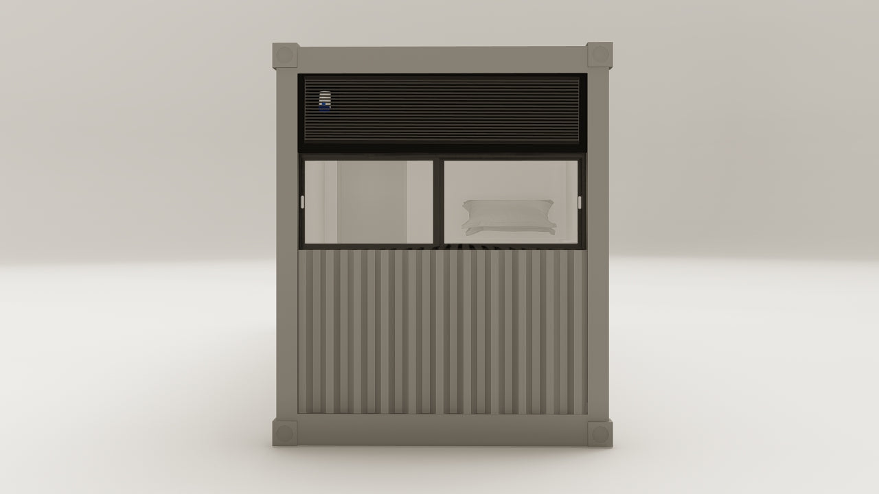 Living Space - 30 - Grey Aluminium - 1 End Door 1 Side Door view 8