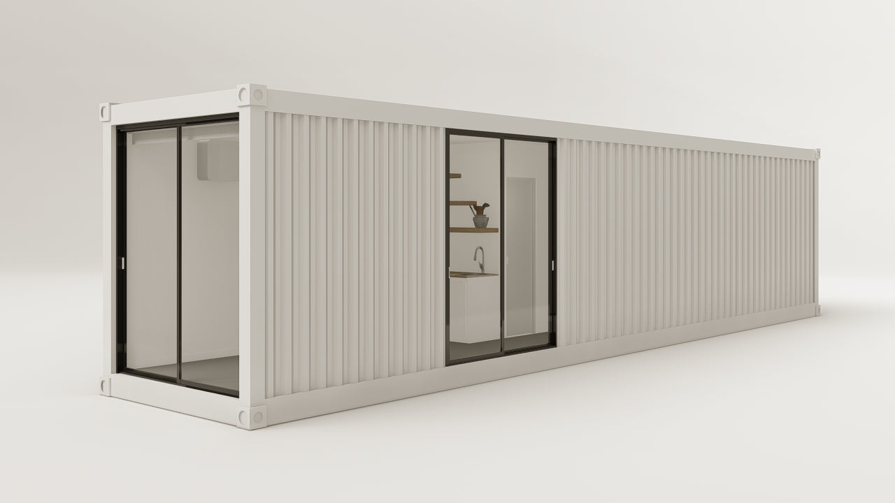 Living Space - 30 - Pure White - 1 End Door 1 Side Door view 4