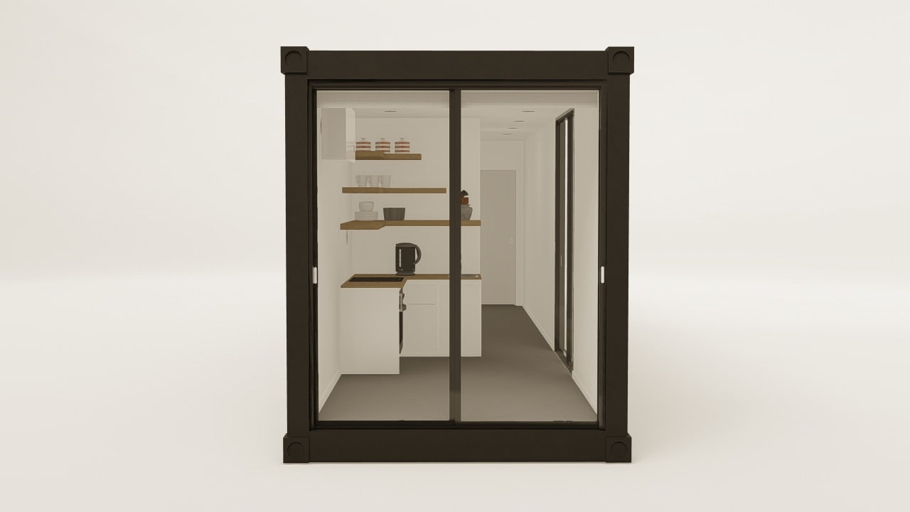Living Space - 30 - Graphite Black - 2 Doors