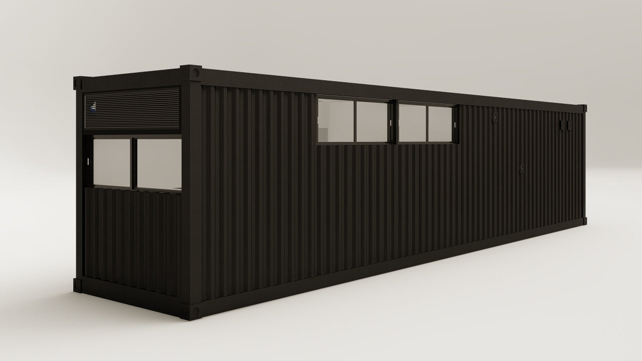 Living Space - 30 - Graphite Black - 1 End Door 1 Side Door view 6