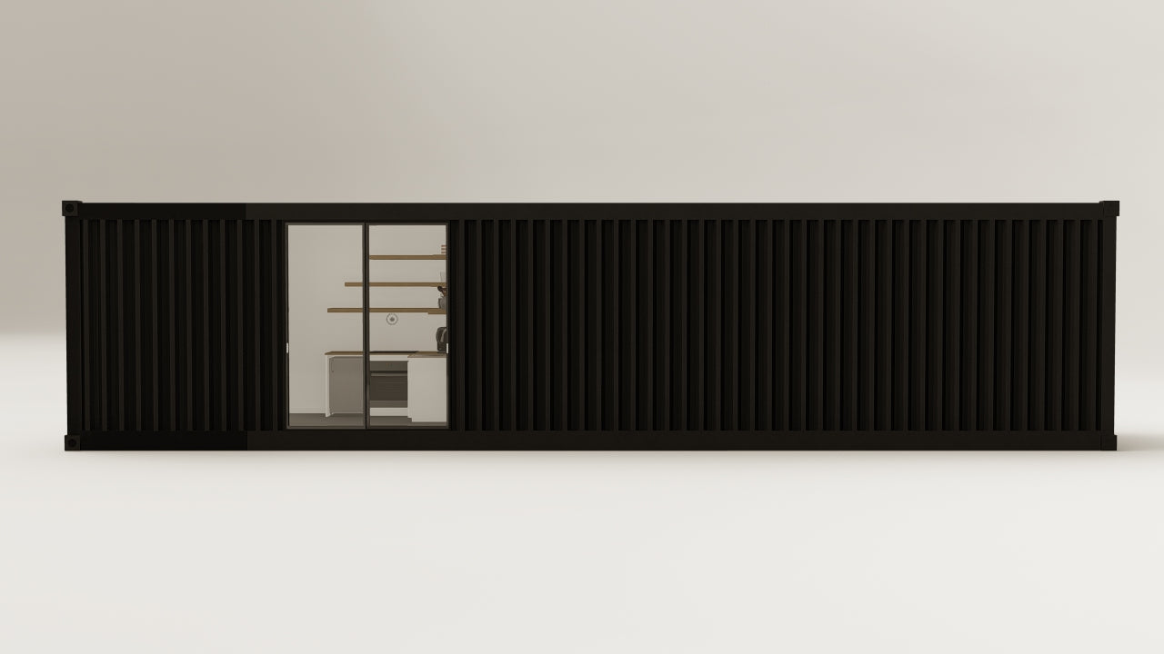 Living Space - 30 - Graphite Black - 1 End Door 1 Side Door view 7