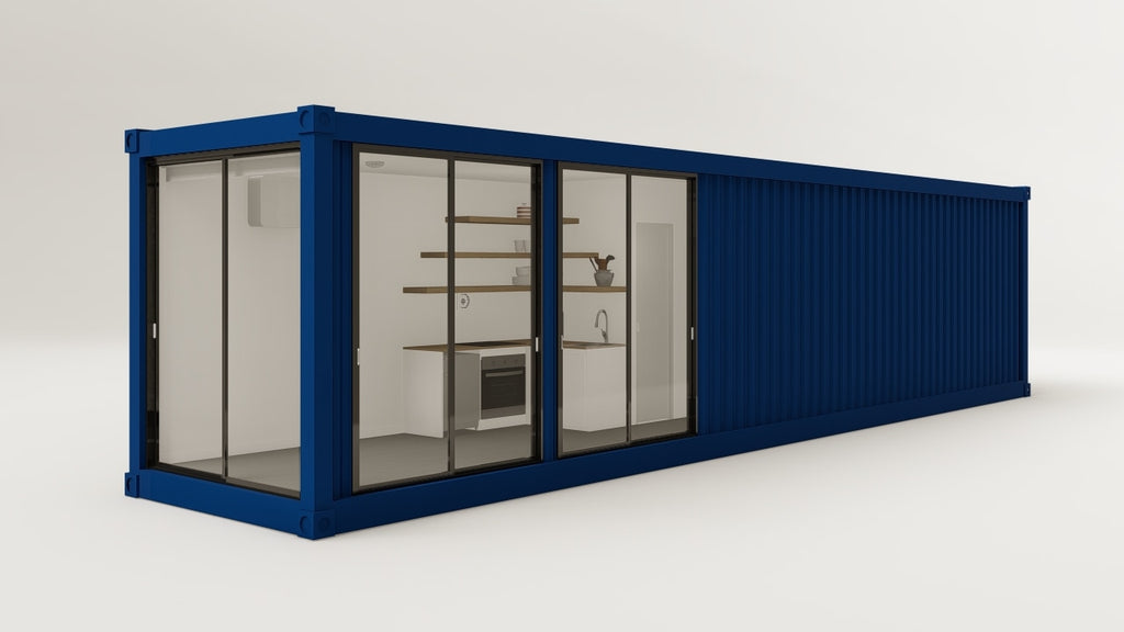 Living Space - 30 - Gentian Blue - 3 Doors