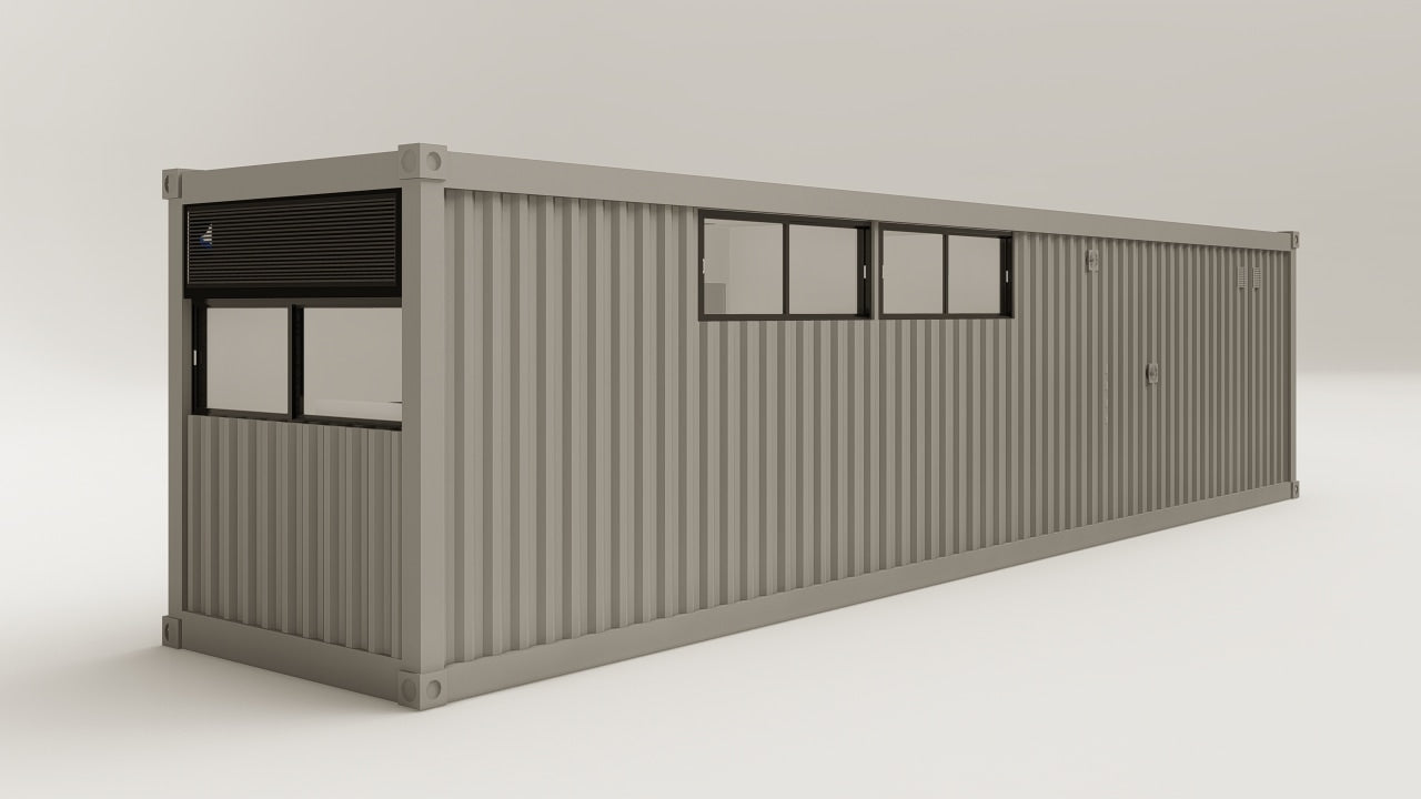 Living Space - 30 - Grey Aluminium - 3 Doors