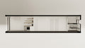 Living Space - 30 - Graphite Black - 1 End Door 2 Side Doors view 1