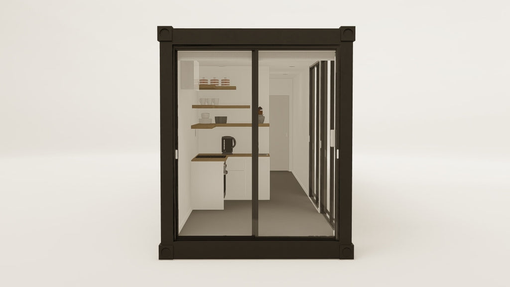 Living Space - 30 - Graphite Black - 3 Doors
