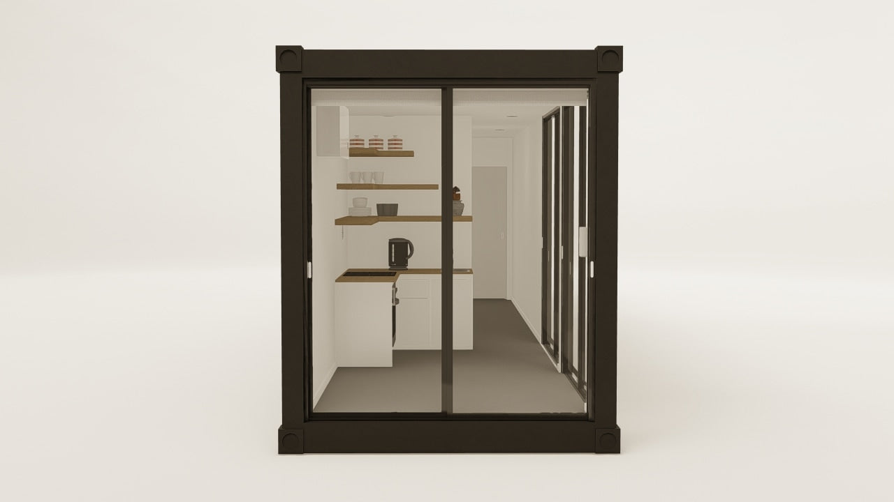 Living Space - 30 - Graphite Black - 3 Doors