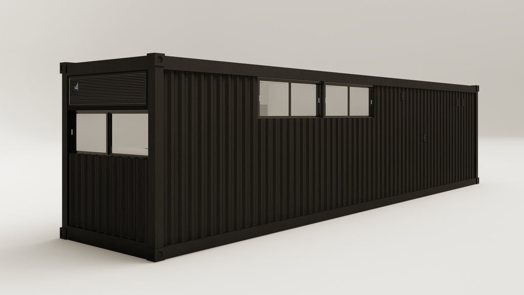 Living Space - 30 - Graphite Black - 1 End Door 2 Side Doors view 6