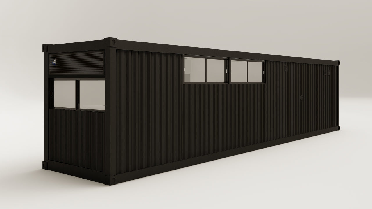 Living Space - 30 - Graphite Black - 1 End Door 2 Side Doors view 6