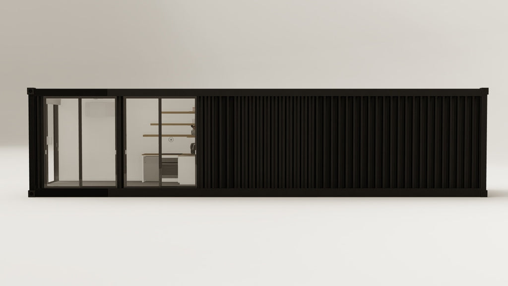 Living Space - 30 - Graphite Black - 3 Doors