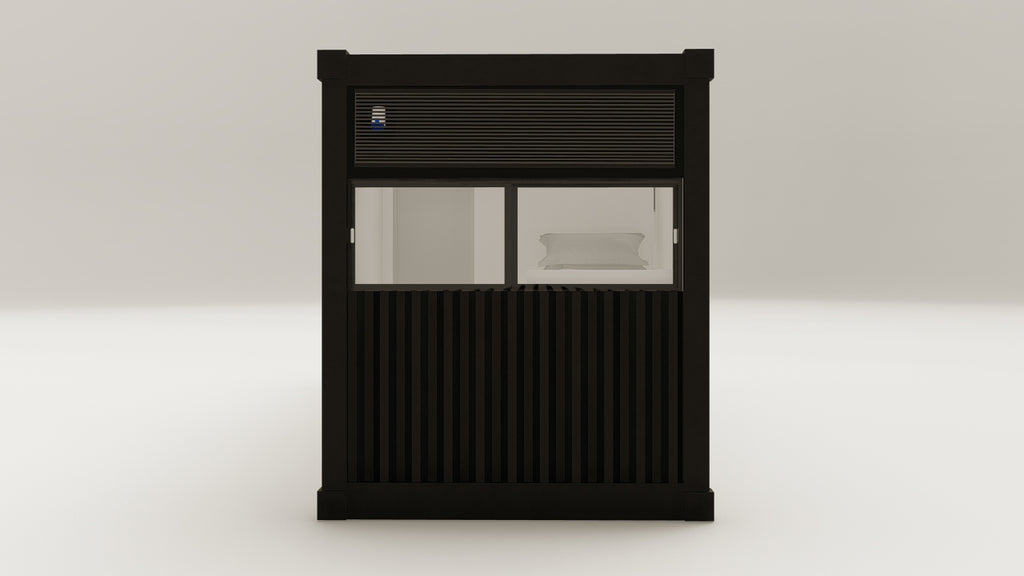 Living Space - 30 - Graphite Black - 1 End Door 2 Side Doors view 8