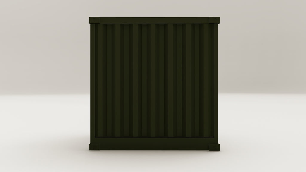 Mini Container - 2.5 - Bottle Green - 1 End Door view 5