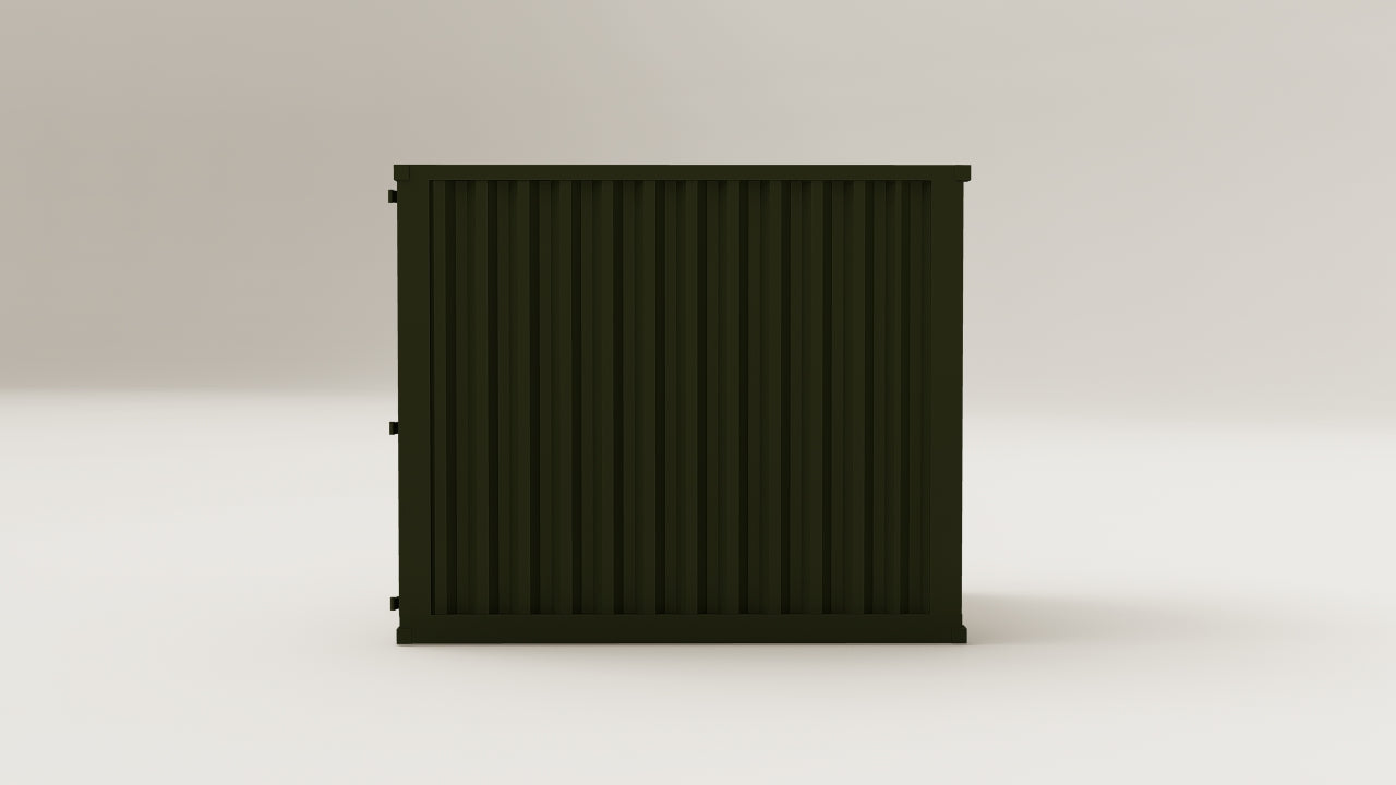 Mini Container - 6 - Bottle Green - 1 End Door view 6