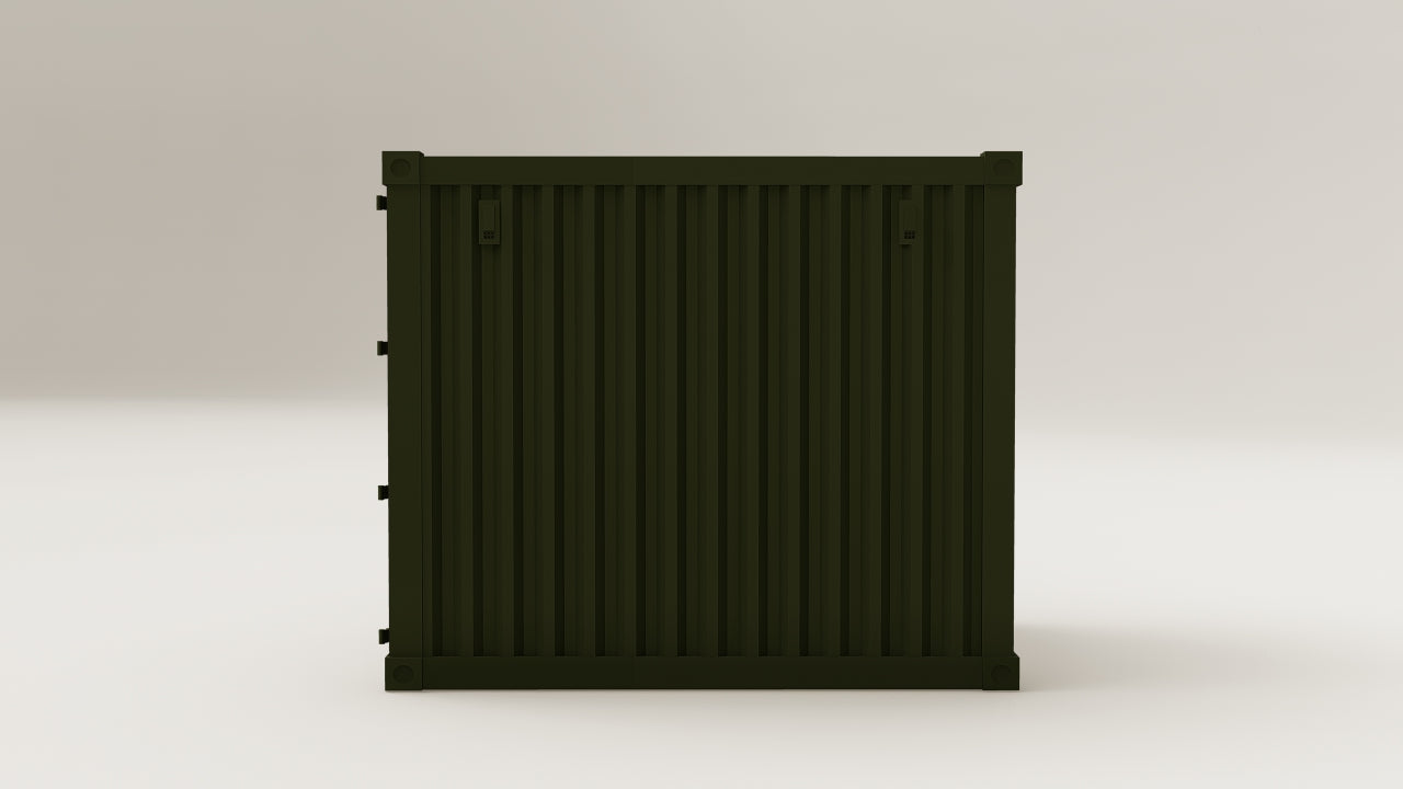 Container - 7.5 - Bottle Green - 1 End Door view 6