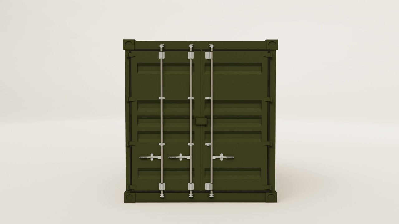 Storage - 7.5 - Bottle Green - 2 Doors