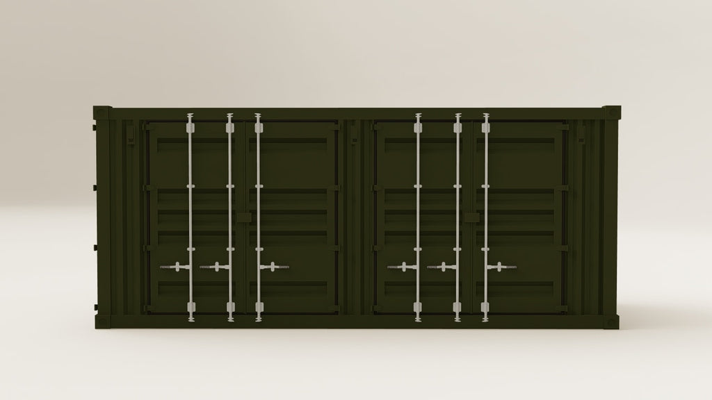Storage - 15 - Bottle Green - 3 Doors