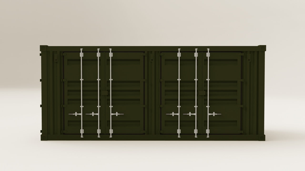 Storage - 15 - Bottle Green - 3 Doors