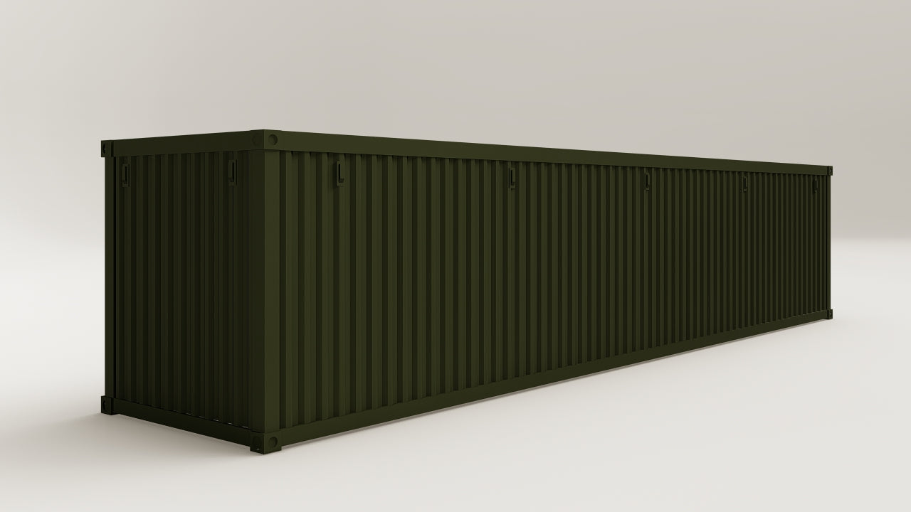 Container - 30 - Bottle Green - 1 End Door view 4