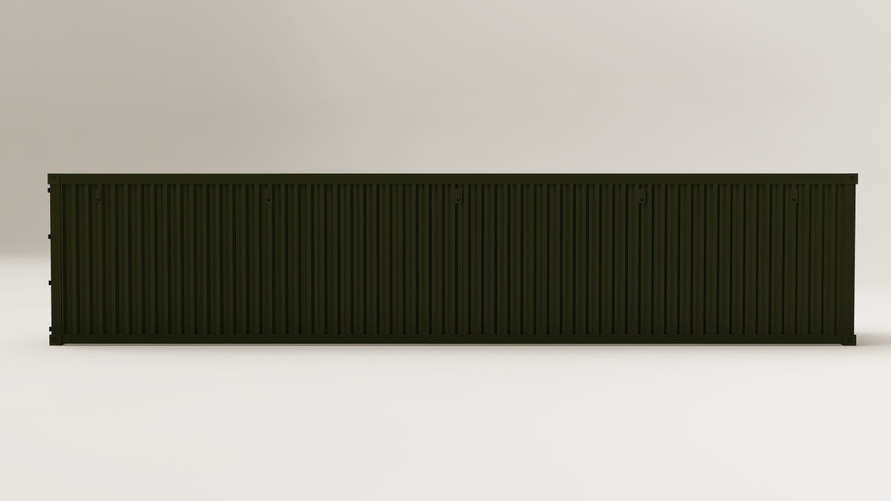 Container - 30 - Bottle Green - 1 End Door view 6