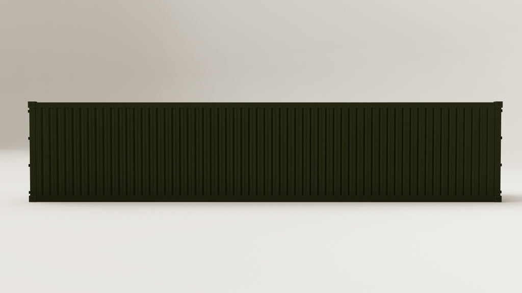 Container - 30 - Bottle Green - 2 End Doors view 6