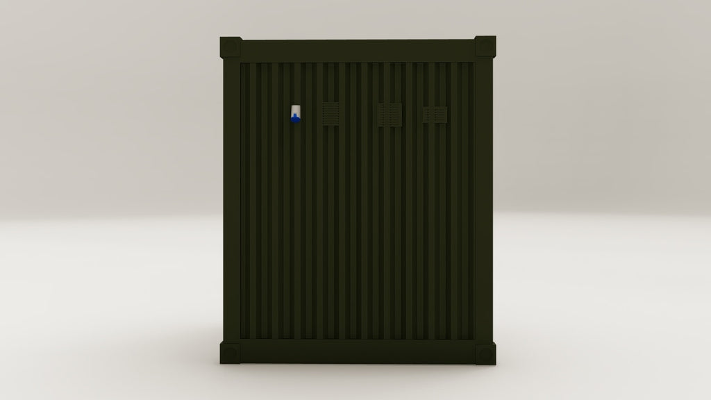 Work Space - 7.5 - Bottle Green - 1 Door