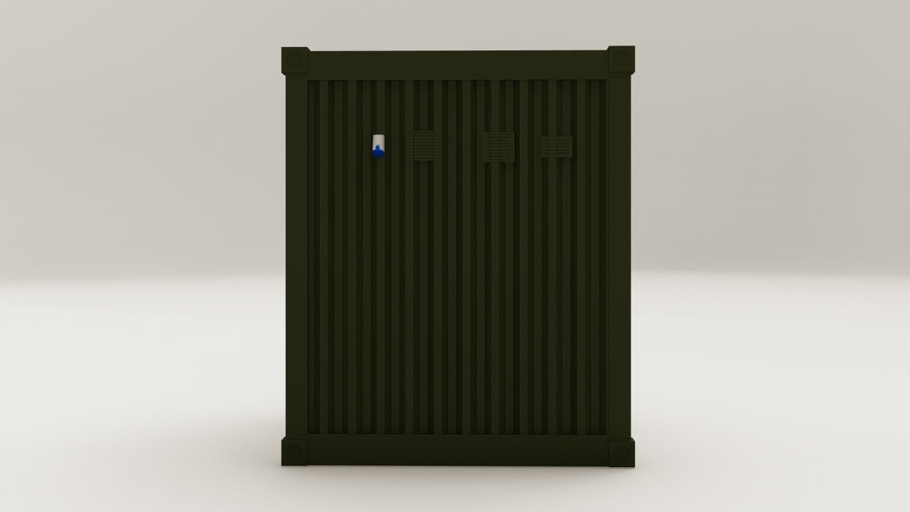 Work Space - 7.5 - Bottle Green - 1 Door