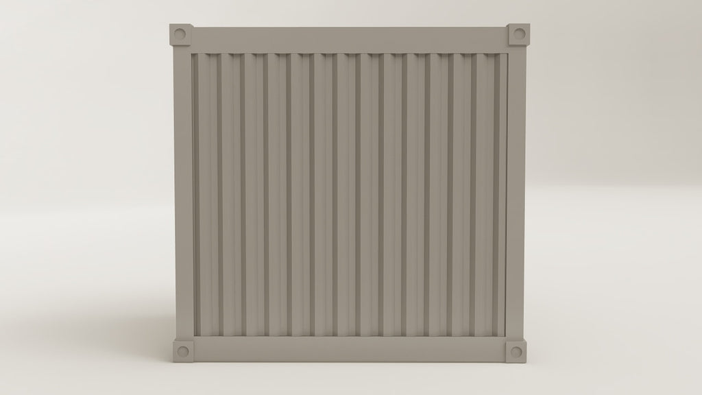 Work Space - 7.5 - Grey Aluminum - 1 Door