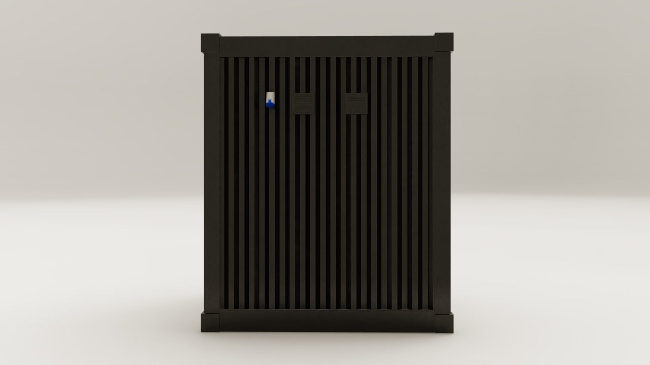 Work Space - 7.5 - Graphite Black - 1 Door