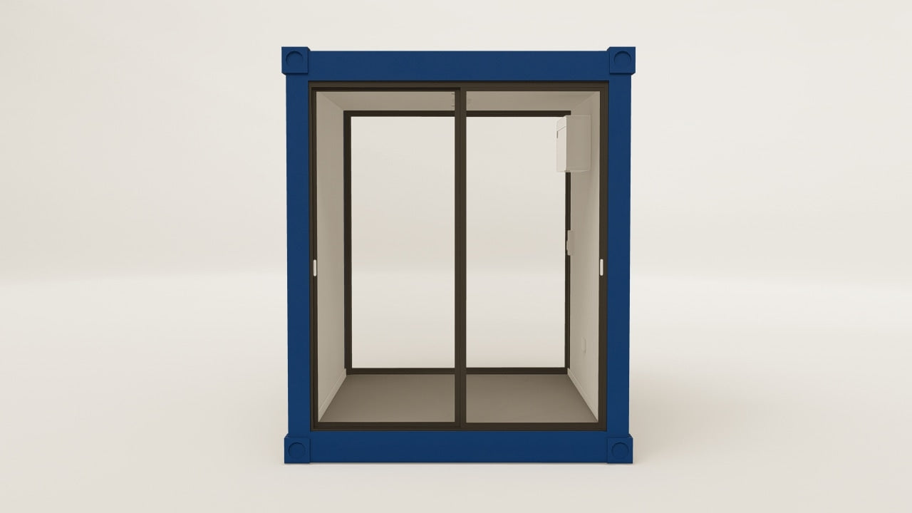 Work Space - 7.5 - Gentian Blue - 2 Doors