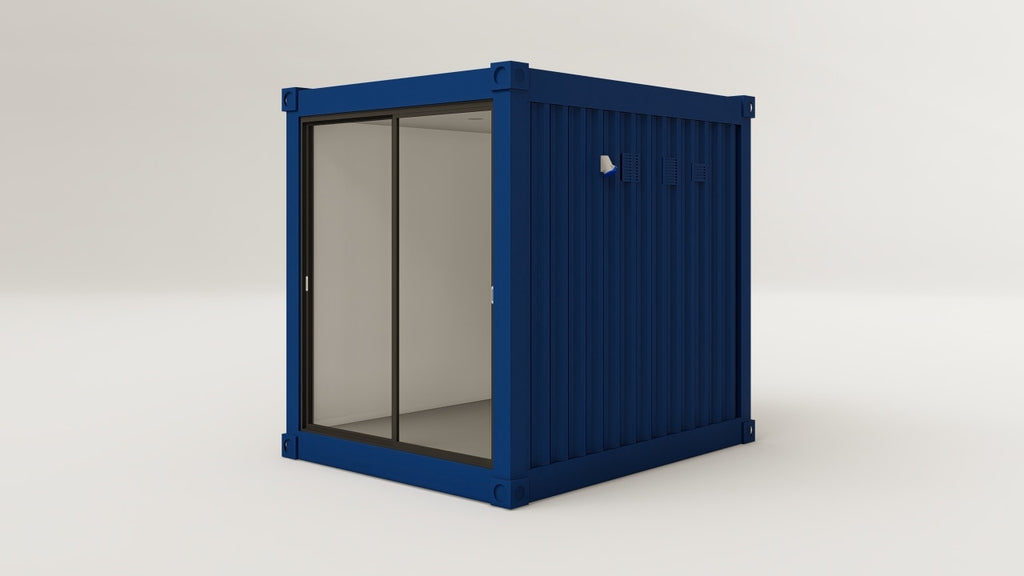 Work Space - 7.5 - Gentian Blue - 2 Doors