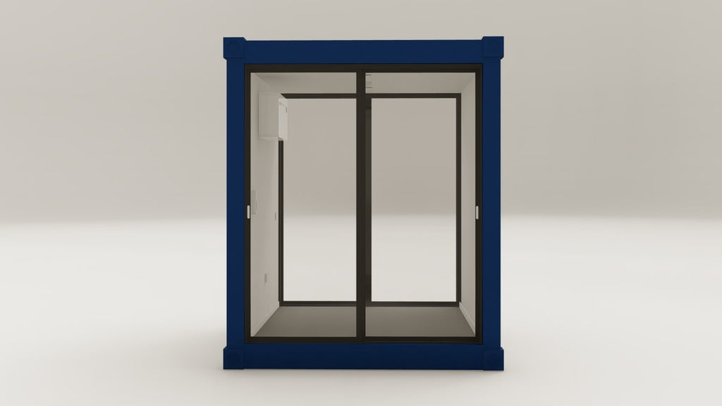 Work Space - 7.5 - Gentian Blue - 2 Doors