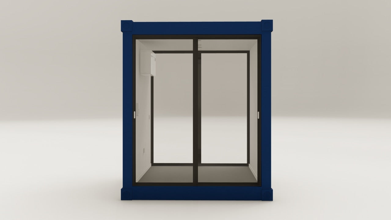 Work Space - 7.5 - Gentian Blue - 2 Doors