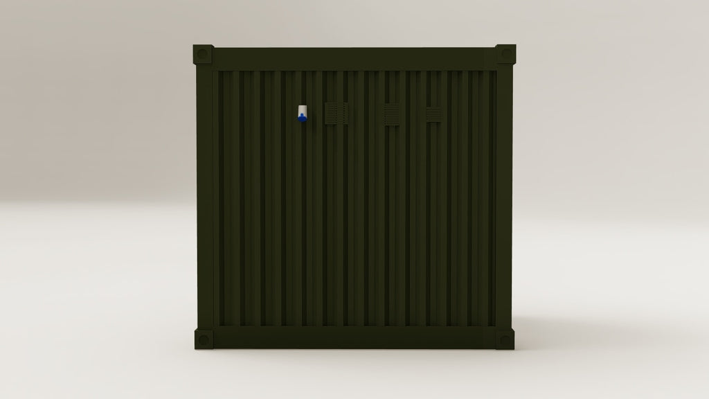 Work Space - 7.5 - Bottle Green - 2 Doors