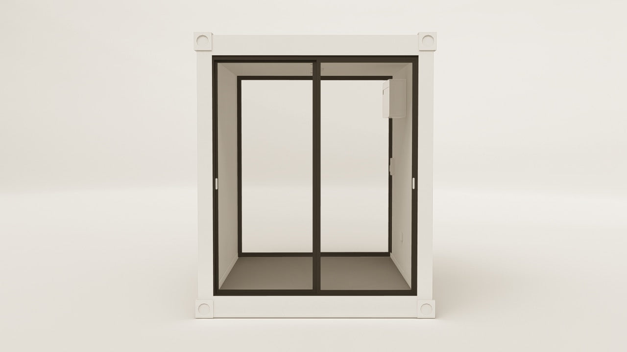 Work Space - 7.5 - Pure White - 2 Doors