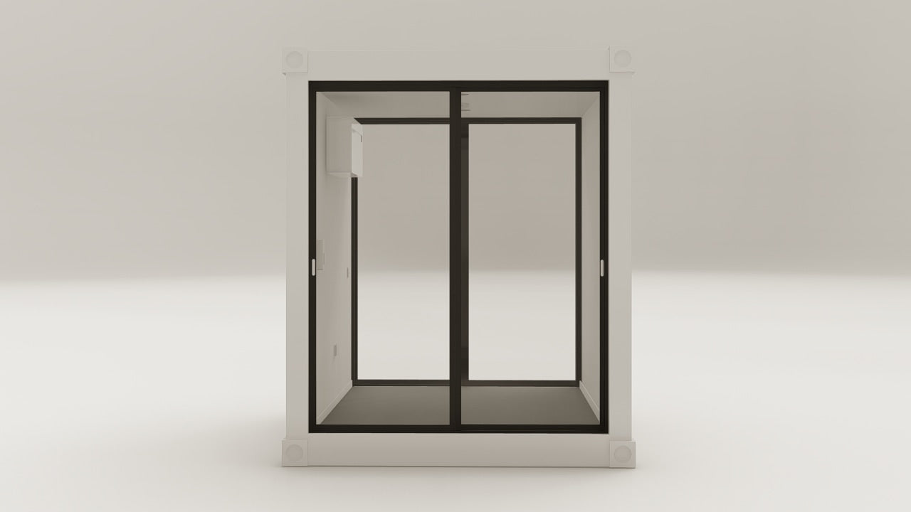 Work Space - 7.5 - Pure White - 2 Doors