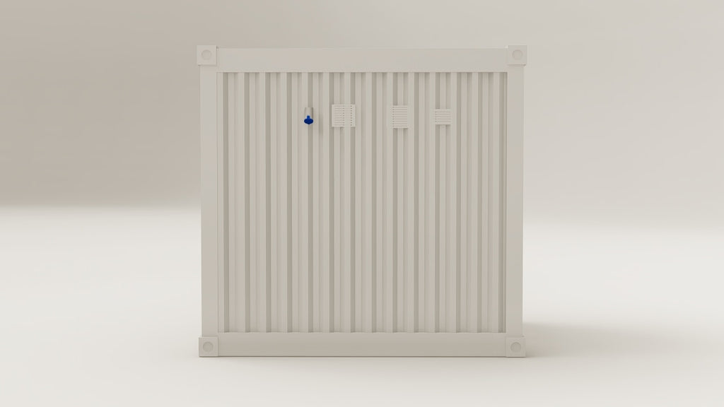 Work Space - 7.5 - Pure White - 2 Doors