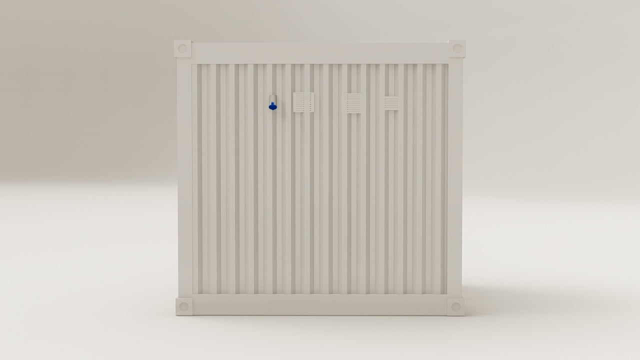 Work Space - 7.5 - Pure White - 2 Doors