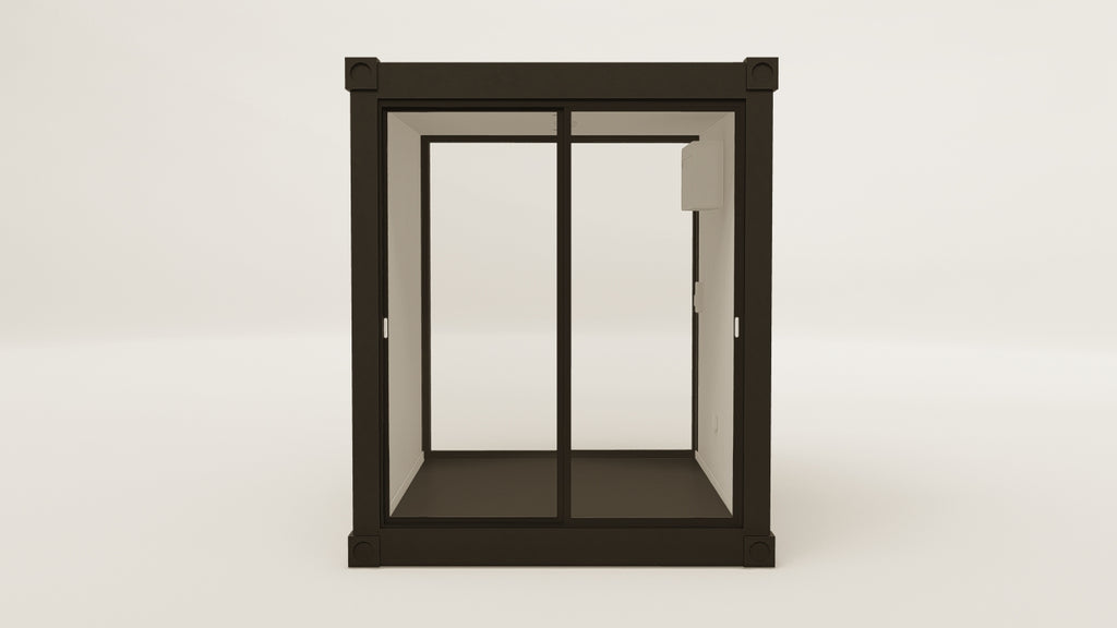 Studio - 7.5 - Graphite Black - 2 End Doors view 2