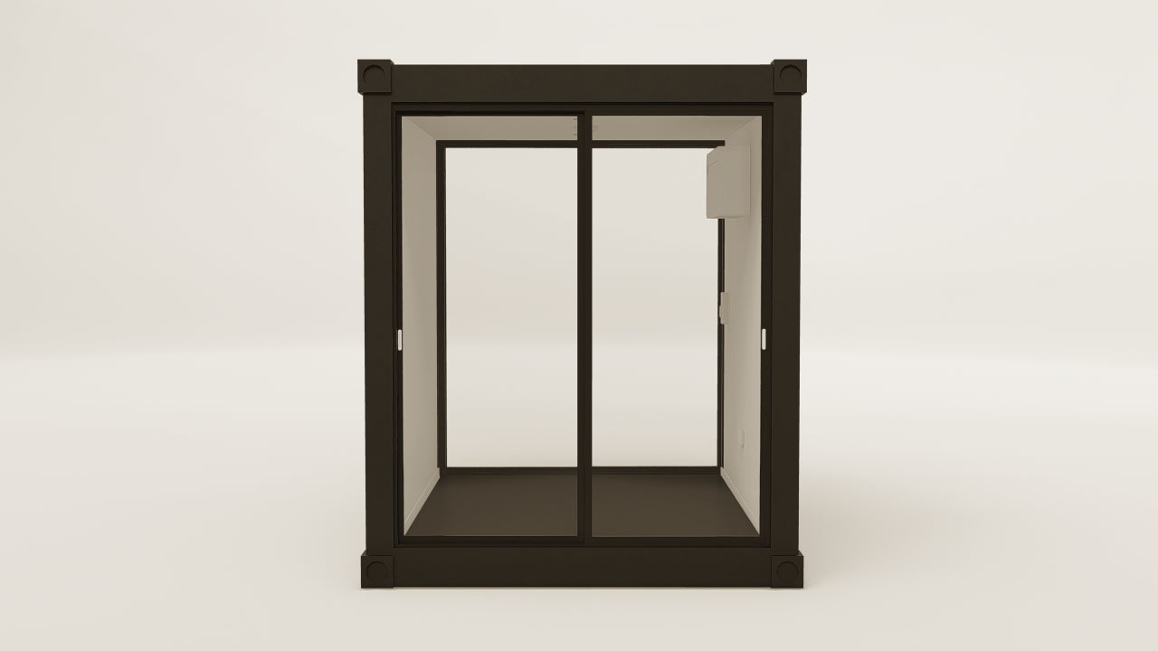 Studio - 7.5 - Graphite Black - 2 End Doors view 2