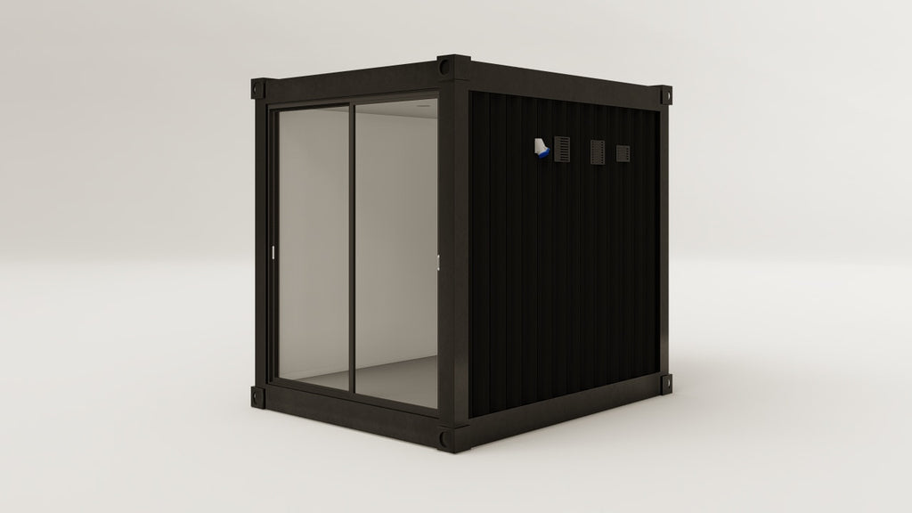 Work Space - 7.5 - Graphite Black - 2 Doors